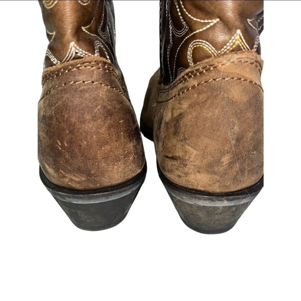 Brown Laredo Western Cowboy Boots 8 - Picture 3 of 8